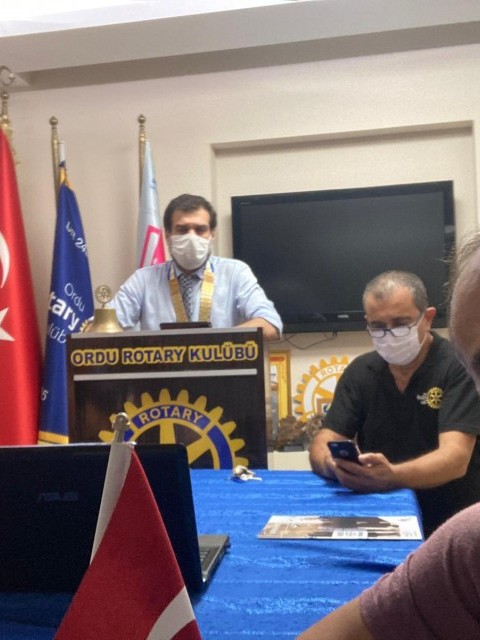 ORDU ROTARY KULÜBÜ DÖNEMİN 13 TOPLANTISINI GERÇEKLEŞTİRDİ.