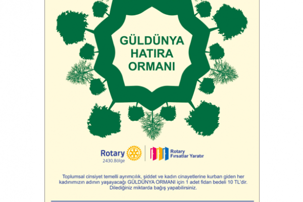 YENİMAHALLE ROTARY KULÜP OLARAK, TOPLUMSAL CİNSİYET TEMELLİ AYRIMCILIĞA, ŞİDDET VE KADIN CİNAYETLERİNE KARŞI TEPKİMİZİ GÖSTERİYORUZ.