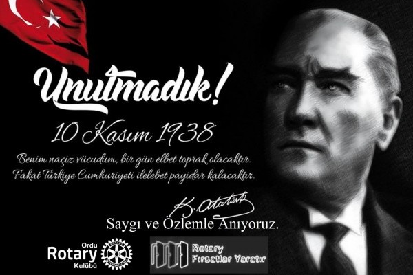 Saygı ve Özlemle Anıyoruz.
