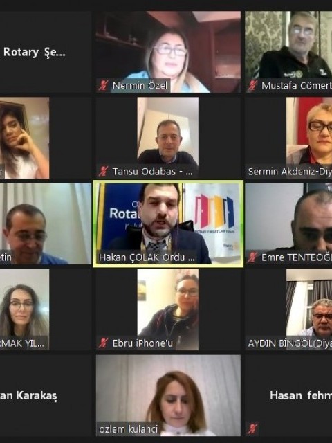 ORDU ROTARY KULÜBÜ İLE DİYARBAKIR ROTARY KULÜBÜ ORTAK TOPLANTI GERÇEKLEŞTİRDİ.