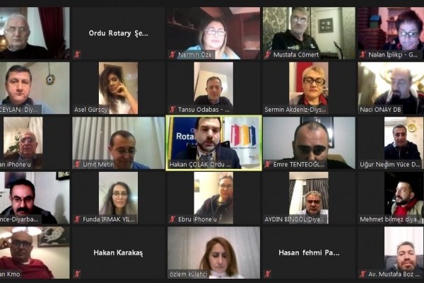 ORDU ROTARY KULÜBÜ İLE DİYARBAKIR ROTARY KULÜBÜ ORTAK TOPLANTI GERÇEKLEŞTİRDİ.