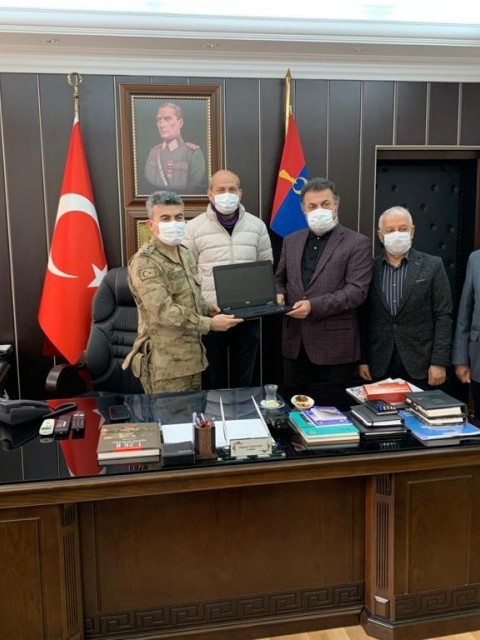 ŞEHİDİMİZİN KARDEŞİNE BİLGİSAYAR DESTEĞİ 