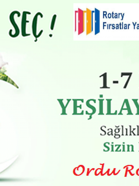 1-7 Mart Yeşilay Haftası Kutlu Olsun..
