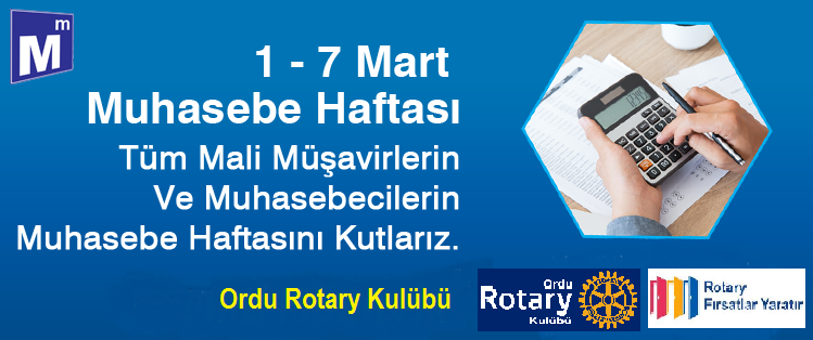 1-7 Mart Muhasebe Haftası Kutlu Olsun