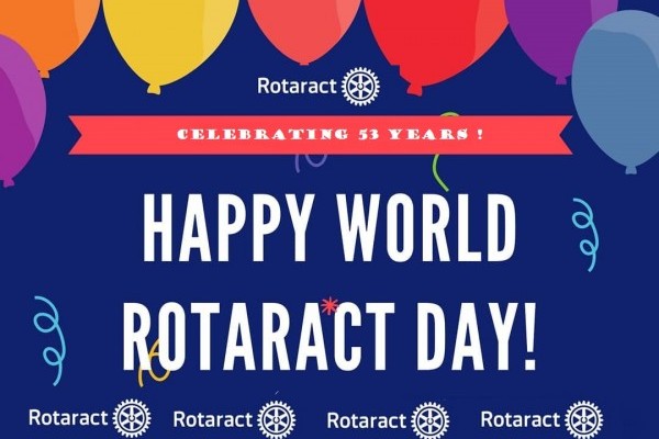 13 Mart “Dünya Rotaract Günü ”dür. Tüm Rotaractlarımızı kutlarız.