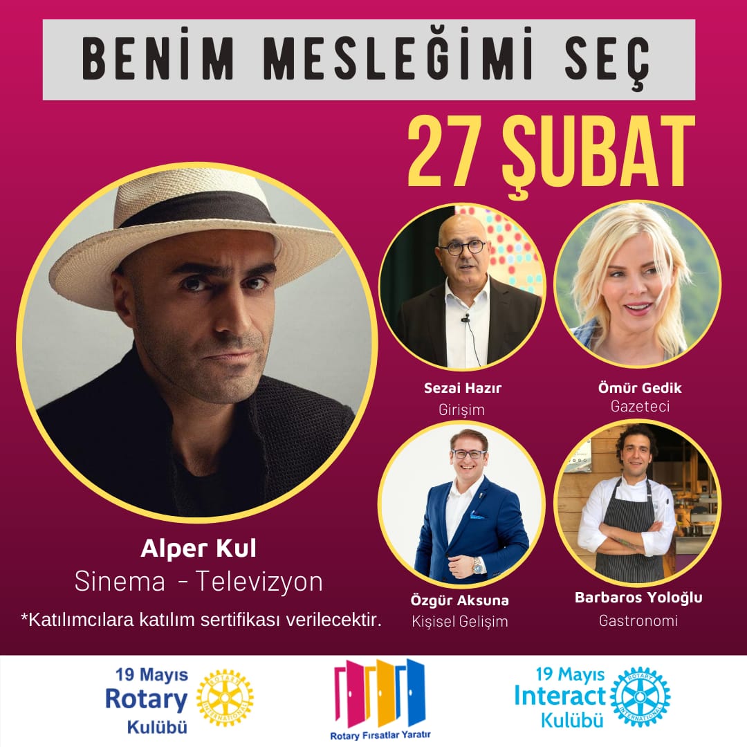 BENİM MESLEĞİMİ SEÇ - 19 MAYIS ROTARY