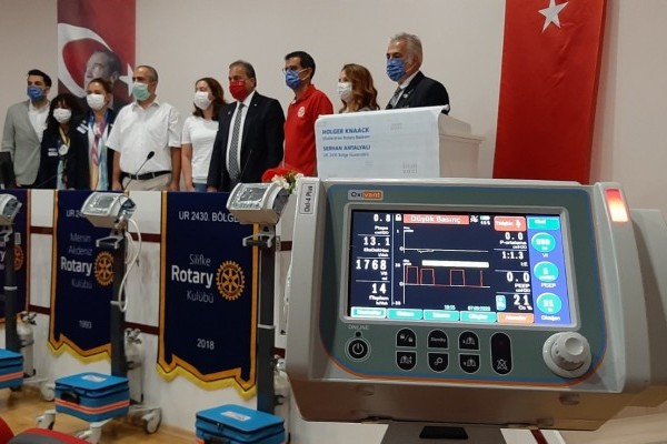 MERSİN ROTARY KULÜBÜ VENTİLATÖR BAĞIŞI 08.09.2020