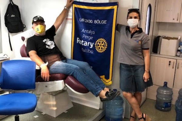 PERGE ROTARY KULÜBÜ, KIZILAY KÖK HÜCRE VE KAN BAĞIŞI, 11 EKİM 2020, 15 KASIM 2020