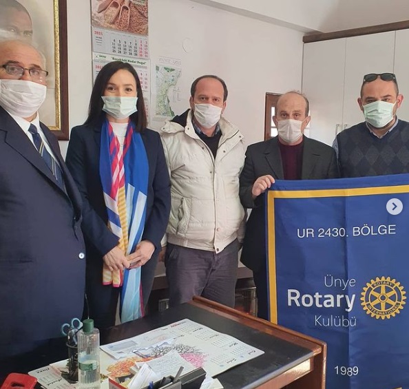 Ünye Rotary Kulübünden İlk Kez Toplum Birliği Anlaşması...