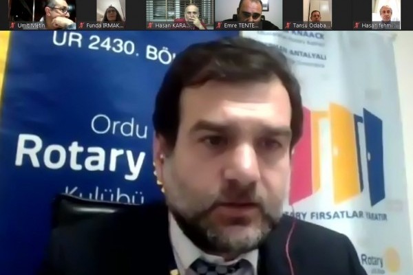 ORDU ROTARY KULÜBÜNÜN  KONUŞMACI BANKASI KONUĞUPROF. DR. AYŞEGÜL ATAK YÜCEL
