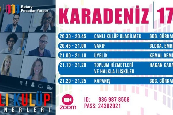  CANLI KULÜP SEMİNERİ - 19 MAYIS ROTARY