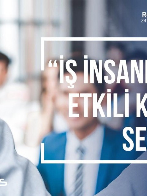 İŞ İNSANLARI İÇİN ETKİLİ KONUŞMA - 19 MAYIS ROTARY