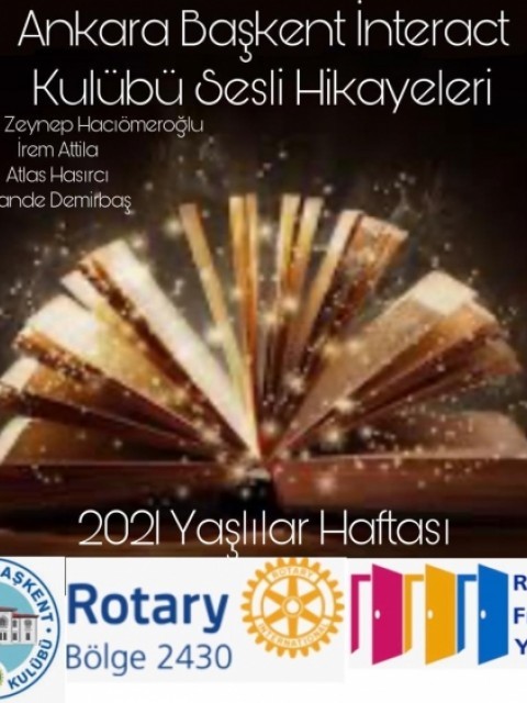 Başkent Interact'ları Yaşlılar Haftasında sesli hikayeler okudular