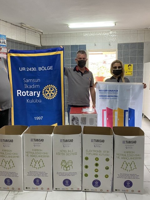 Elektronik  Atık Projesi İlkadım Rotary Kulübü