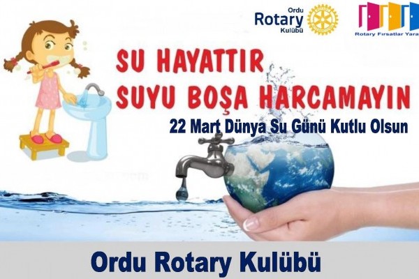 22 Mart Dünya Su Günü Kutlu Olsun!
