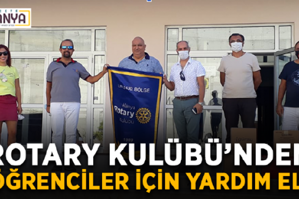 Rotary Kulübü'nden Öğrenciler İçin Yardım Eli