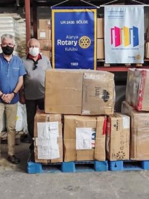 Alanya Rotary'den örnek kampanya