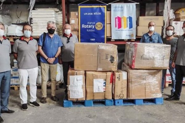 Alanya Rotary'den örnek kampanya