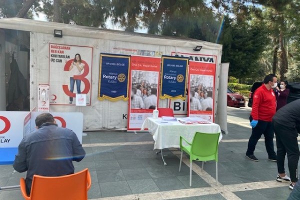Alanya Rotary’den kan ve kök hücre bağışı