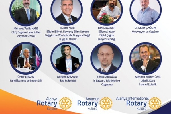 Alanya Rotary LİDERLER KAMPÜSTE Programı