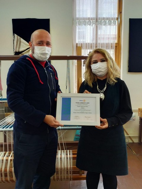  Kdz.Ereğli'de Elpek Dokuyan Eller Rotary Toplum Birliği Kuruldu