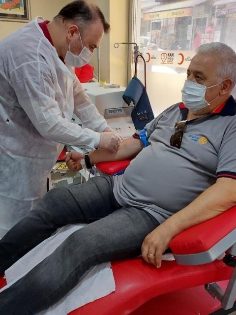 ATAKUM ROTARY KULÜBÜ TARAFINDAN KAN ve KÖK HÜCRE BAĞIŞI ETKİNLİĞİ DÜZENLENDİ