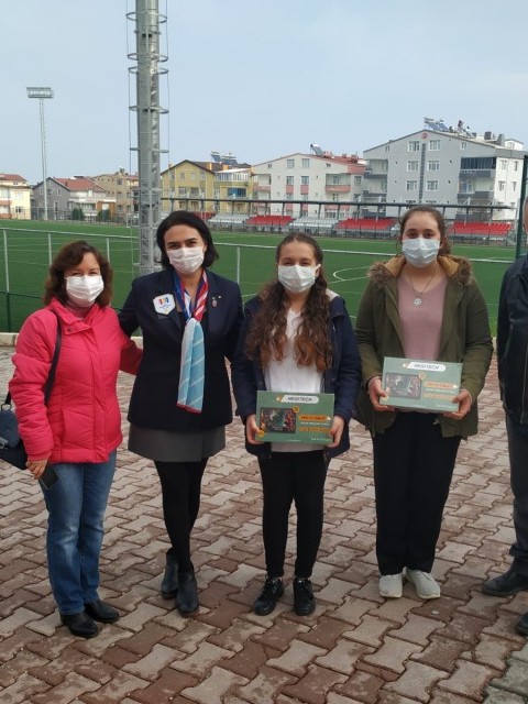Sinop Diyojen Rotary Kulübü Tablet bağışı ile eğitime destek projesi