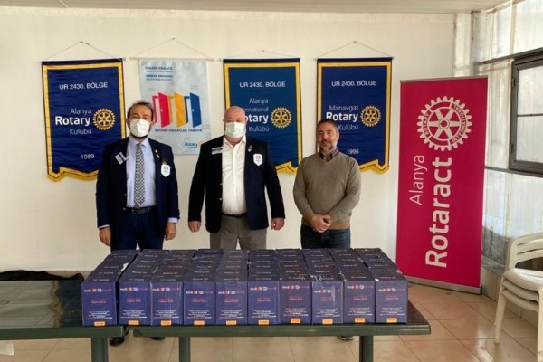 Alanya International Rotary Kulübü - Hijyen Paketi Desteği