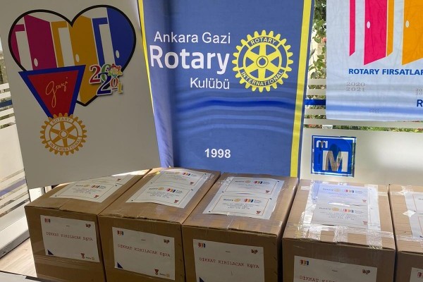 ANKARA GAZİ ROTARY KULÜBÜ - AĞRI EBA PROJESİ 