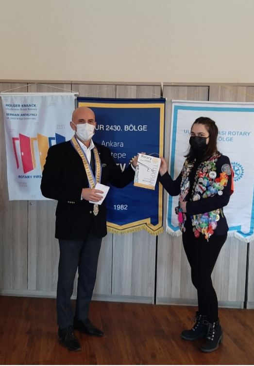 Ankara Maltepe Rotary Kulübü Gençlik Değişim Programı Begüm Rana Ürtiş Sunumu