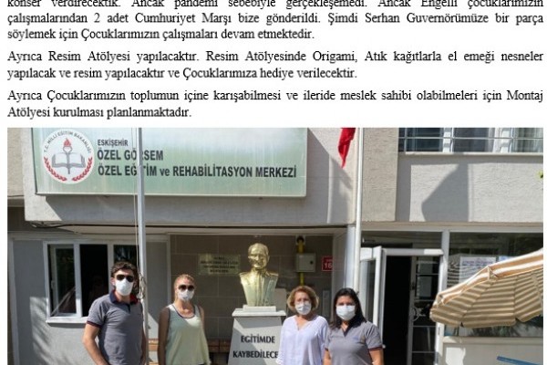 Yazılıkaya Rotary Kulübü/Toplum Birliği