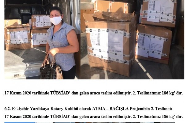 Yazılıkaya Rotary Kulübü/Atma-Bağışla