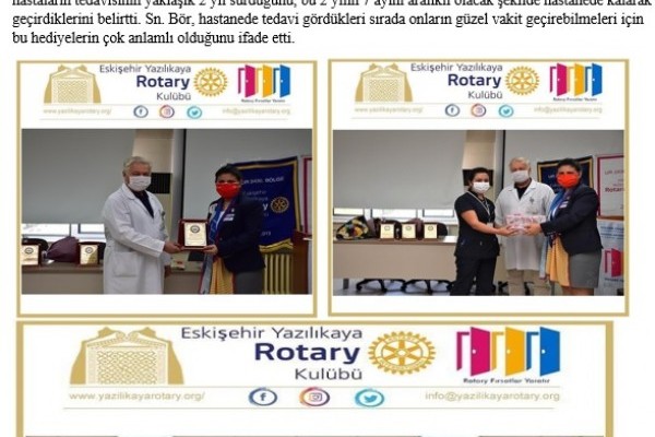 Yazılıkaya Rotary Kulübü/Tablet Desteği