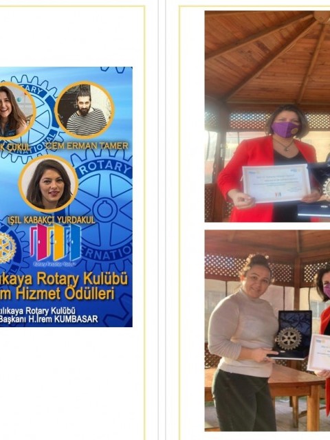 Yazılıkaya Rotary Kulübü/Aile ve Toplum Hizmet Ödülleri