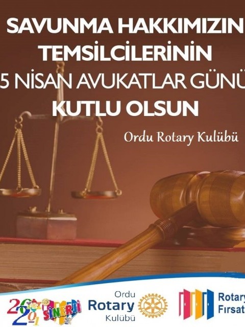 5 NİSAN AVUKATLAR GÜNÜ KUTLU OLSUN!