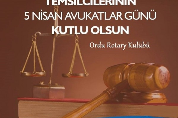 5 NİSAN AVUKATLAR GÜNÜ KUTLU OLSUN!