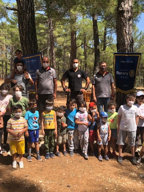 SİLİFKE ROTARY KULÜBÜ-ANAMUR ROTARY KULÜBÜ BABA ÇOCUK KAMPI