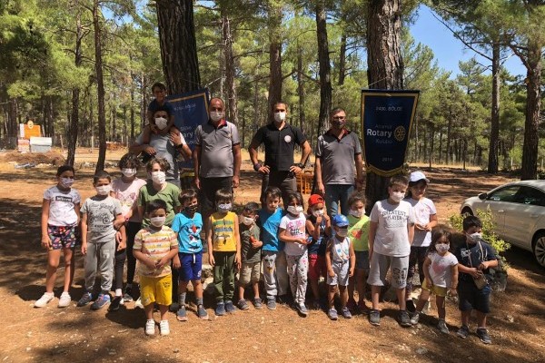 SİLİFKE ROTARY KULÜBÜ-ANAMUR ROTARY KULÜBÜ BABA ÇOCUK KAMPI