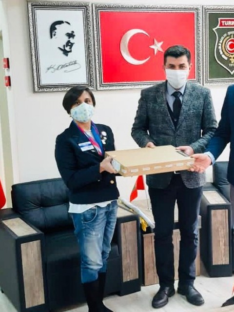 ANKARA ÇAYYOLU ROTARY KULÜBÜ ŞEHİT VE GAZİLERİMİZ KOMİTESİ DAHİLİNDE BURS VE LAPTOP BAĞIŞI