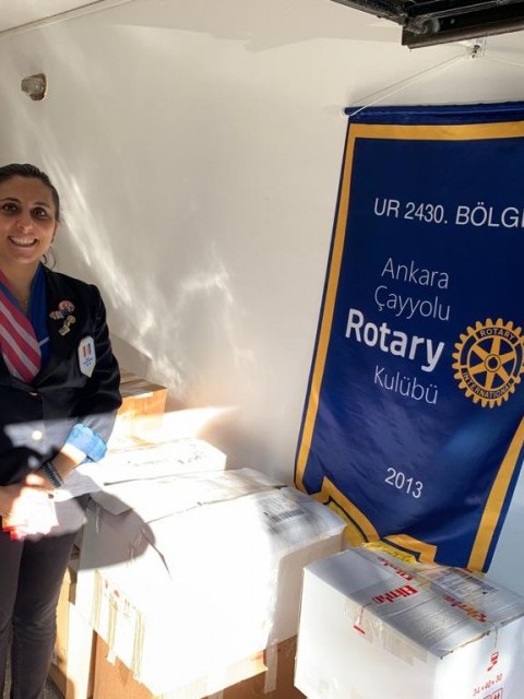 ANKARA ÇAYYOLU ROTARY KULÜBÜ ATMA BAĞIŞLA PROJESİ KAPSAMINDA TEKNO ATIK BAĞIŞI