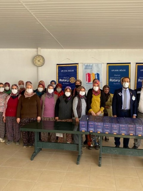 Alanya Rotary "Bir Köy Ya Da Mahallemiz Var" Etkinliği