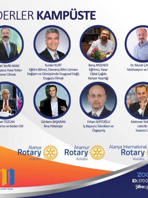 Alanya Rotary Kulübü Liderler Kampüste Projesi - 3 Nisan 2021