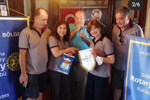 SİLİFKE ROTARY KULÜBÜ GÜNEY ROTARY KULÜBÜ BAYRAK DEĞİŞİMİ