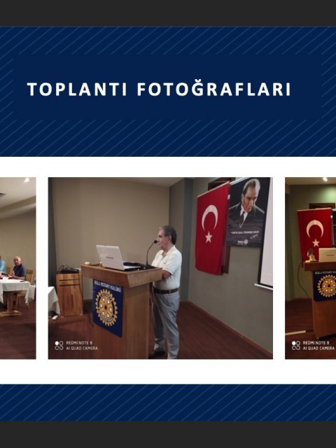 Bolu Rotary Kulübü ''KİŞİSEL VERİLERİN KORUNMASI KANUNU'' 14/09/2020