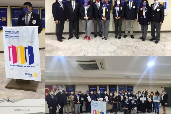 Görme Engelliler İçin Akıllı Baston Dağıtımı - Anatolia Rotary E-Kulübü