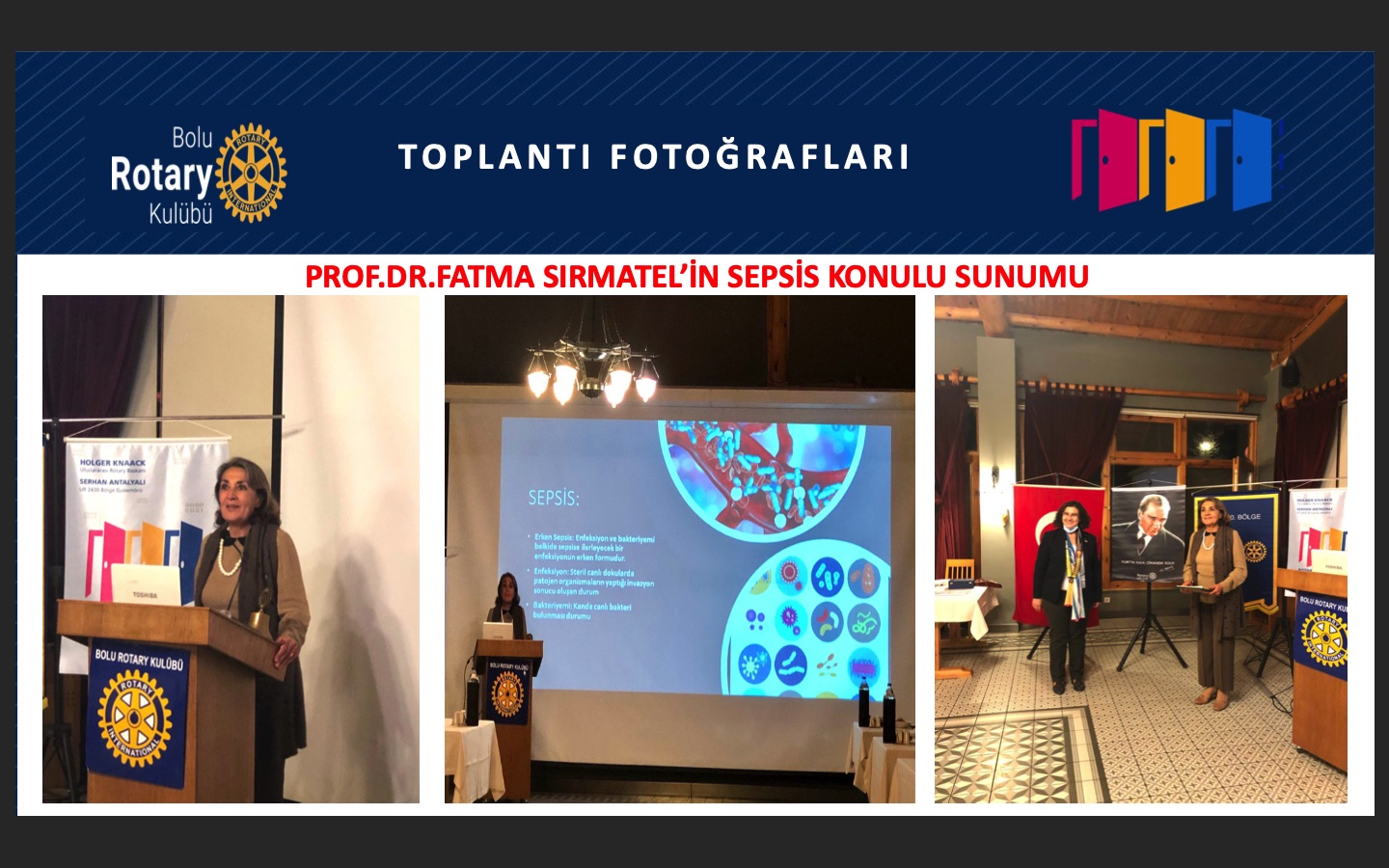 Bolu Rotary Kulübü ''SEPSİS '' 28.09.2020