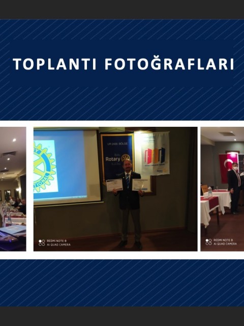 Bolu Rotary Kulübü Sertifika Töreni 02/11/2020