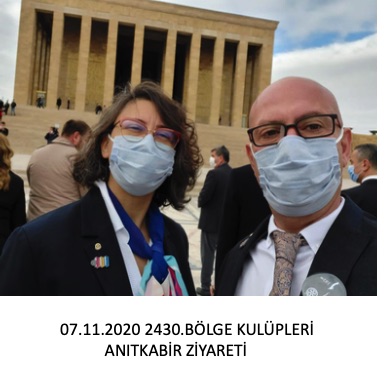 Bolu Rotary Kulübü ANITKABİR ZİYARETİ 07/11/2020