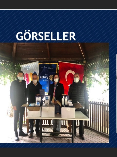 Bolu Rotary Kulübü  HİJYEN PAKETLERİ 15/02/2021