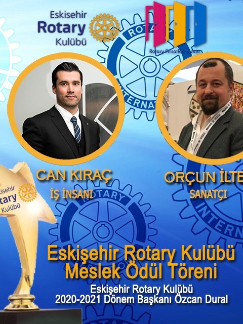 Eskişehir Rotary meslek ve başarı hizmet ödülleri 
